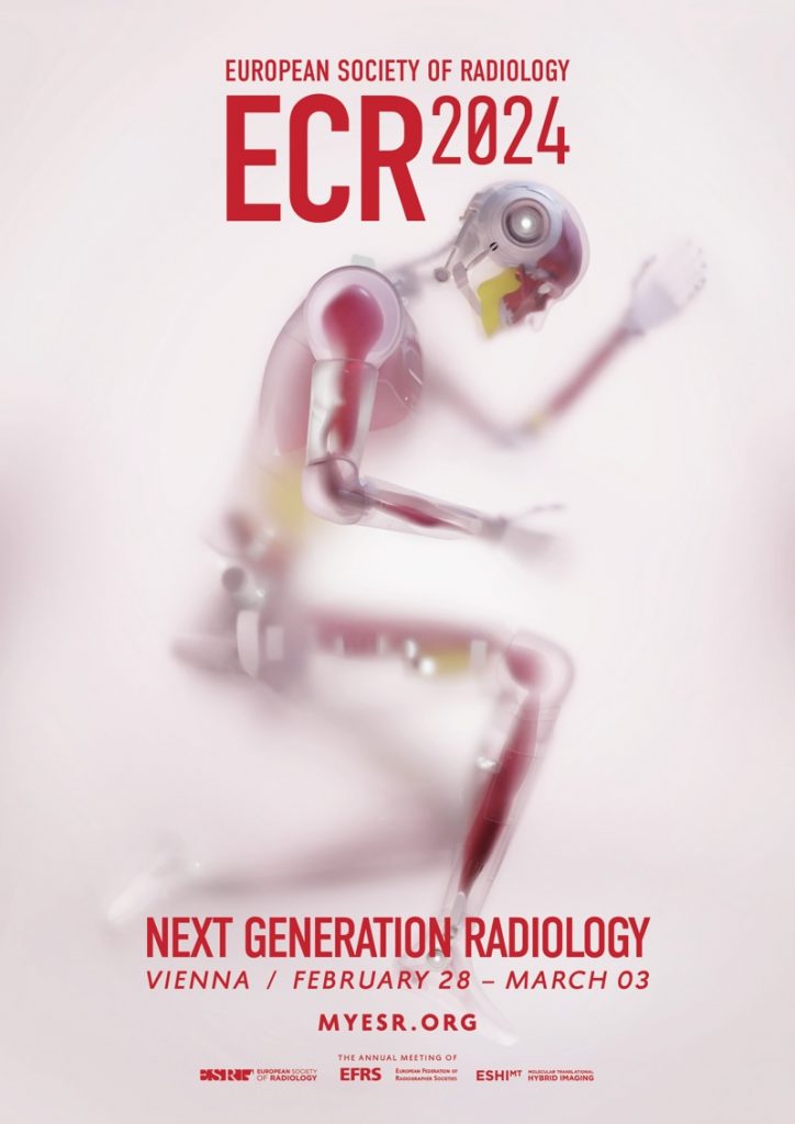 Cartel Congreso Europeo Radiología 2024 - ECR - European Congress of Radiology 2024 poster